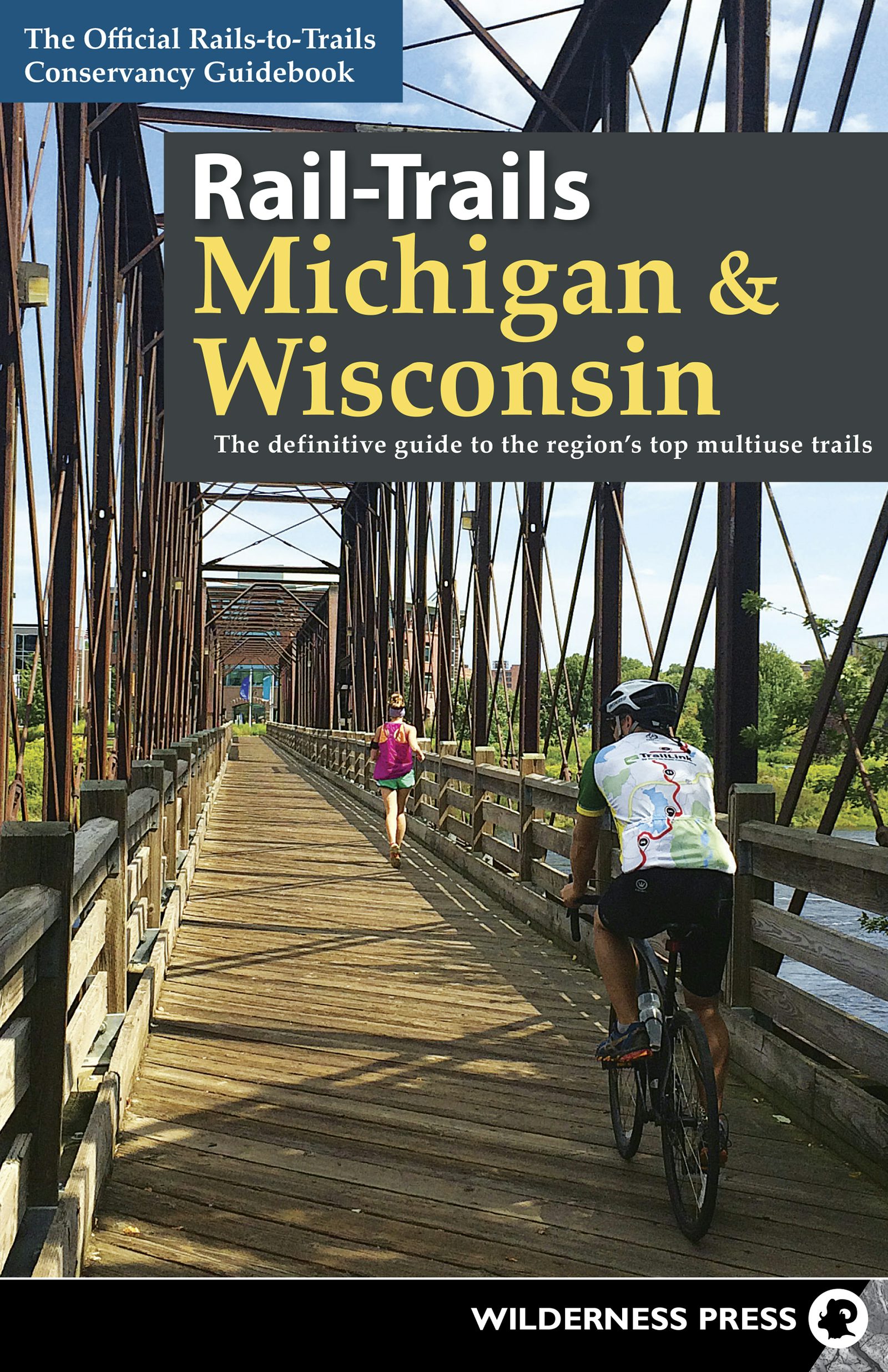 Book cover image for Rail-Trails Michigan & Wisconsin ISBN: 9780899978741